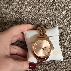 Elegant Rose Gold Watch Kenneth Cole